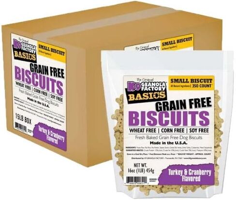 K9 Granola Factory Simply Biscuits With Steak And Sweet Potato, Small 16 Ounces in Saudi Arabia