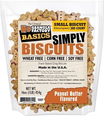 K9 Granola Factory Simply Biscuits With Steak And Sweet Potato, Small 16 Ounces in Saudi Arabia