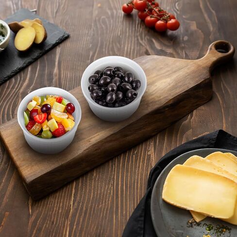 Maison Neuve 4pc Oven Safe Ramekin Set ، 8 أوقية ، بيضاء منقوشة بتصميم محكم ، أطباق صغيرة ، أطباق الخبز السيراميك ، مثالية ل soufflés ، الانخفاضات ، الصلصات ، والحلويات ، وأسلوب قوس قزح in Kuwait