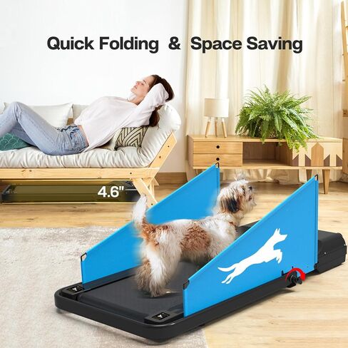 Dog Treadmill for Small Medium Dog,Dog Running Machine Exercise Training Dogs with Remote Control,Indoor Pet Dog Pacer with Pre-Set Exercise Program in Saudi Arabia