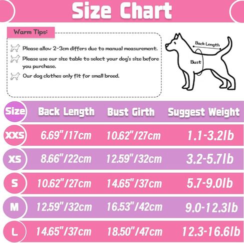 4 قطع ملابس الكلاب للكلاب الصغيرة بوي ملابس الجرو الصيفية ل chihuahua yorkie لينة لطيف نمط الكلب قميص الينابيع الحيوانات الأليفة CATING الوردي الورد Red Green XXS ~ M (xx-small in Kuwait