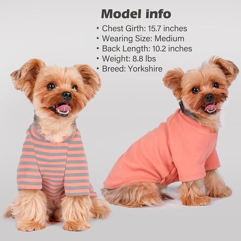 KYEESE 3Pack Dog Sweater Soft Cat Clothes Stretchy Cat Sweaters Pet Fleece Sweater with Sleeves Comfy Dogs Sweatshirt Pullover Pet Coat Lightweight Dog Sweaters for Small Dogs Male for Cold Weather in Saudi Arabia