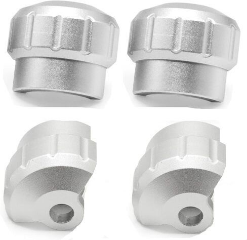 Alloy Shock Cap Protector 6S ARAC8965 for ARRMA 1/8 Typhon Kraton Outcast Notorious Talion 6S BLX,1/7 Felony Infraction Limitless Mojave Fireteam 6S Upgrade Parts(Red) in Saudi Arabia