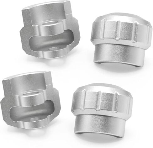 Alloy Shock Cap Protector 6S ARAC8965 for ARRMA 1/8 Typhon Kraton Outcast Notorious Talion 6S BLX,1/7 Felony Infraction Limitless Mojave Fireteam 6S Upgrade Parts(Red) in Saudi Arabia
