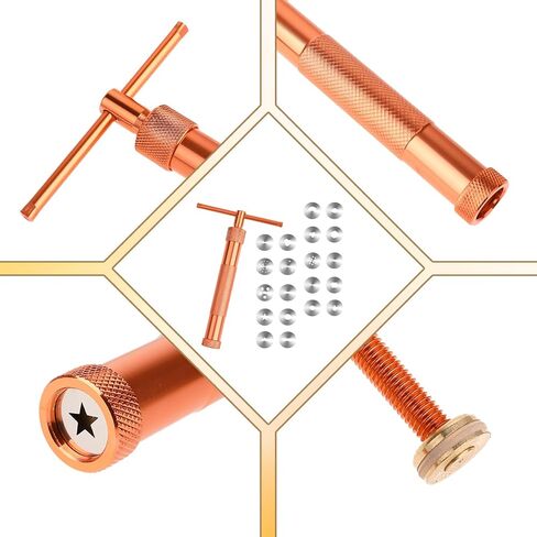 ZEYIYER 6.50 X 4.21in Clay Extruder Tool, Stainless Steel Clay Extruder, Fondant Tools Polymer Clay Extruder Tool, Stainless Steel Clay Extruders Sugar Paste Extruder Cake Fondant Decorating Tool Set in Saudi Arabia