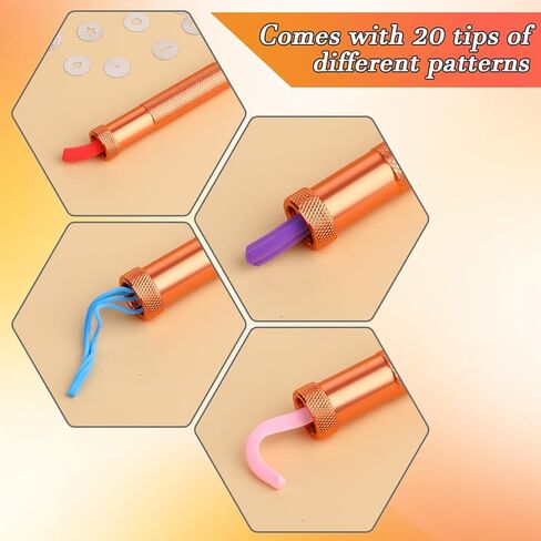 ZEYIYER 6.50 X 4.21in Clay Extruder Tool, Stainless Steel Clay Extruder, Fondant Tools Polymer Clay Extruder Tool, Stainless Steel Clay Extruders Sugar Paste Extruder Cake Fondant Decorating Tool Set in Saudi Arabia