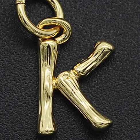 Keychain Alphabet Keyring Stainless Steel Letter Keychain Key Ring Birthday Key Chain for Men and Women Gold (Q) in Saudi Arabia