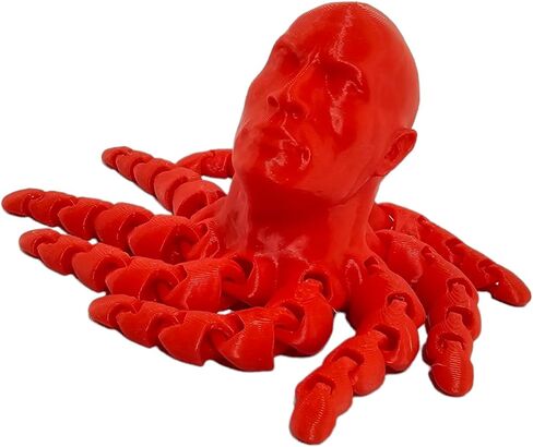 ثلاثية الأبعاد المطبوعة Rocktopus ، The Rock ، تململ مفصلية ، الأخطبوط ، لعبة تخفيف الإجهاد ، صندوق تململ ، لعبة ADHD ، مساعدة الإغاثة من القلق (Green Green) in Kuwait