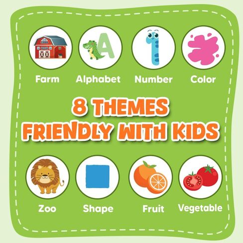 Memory Game Box, Wooden Matching Games for Toddlers 3-8, toddler travel toys, roadtrip essentials for kids, Airplane/Car/Camping Activity, Ideal Christmas, Birthday Gifts (Basic) in Saudi Arabia