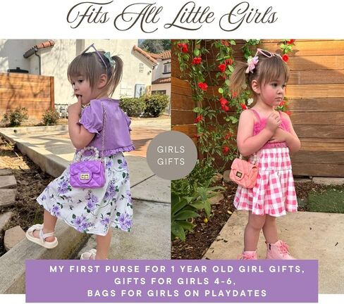 Green Toddler Purse For Toddlers 1-3 Year Old | Sage Kids Purses For Girls Age 4-6 | With Sunglasses and Gift Box (04-Mint) in Saudi Arabia