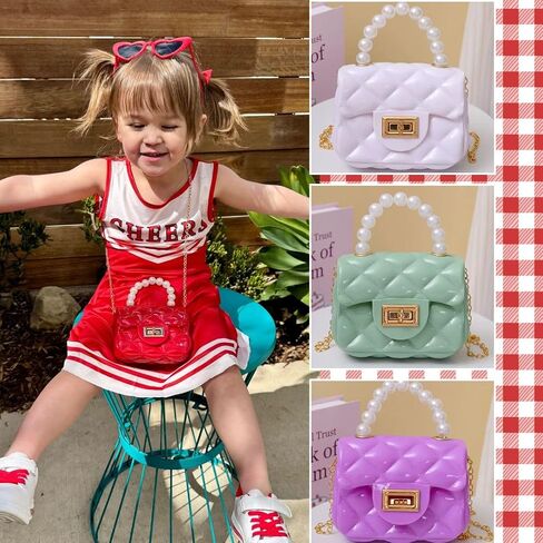 Green Toddler Purse For Toddlers 1-3 Year Old | Sage Kids Purses For Girls Age 4-6 | With Sunglasses and Gift Box (04-Mint) in Saudi Arabia