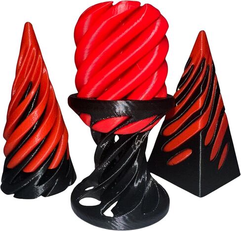 3 Pack 3d Printed Fidget Toys Impossible Cone, Spiral Cone and Impossible Pyramid Fidget Toy | 3d Fidget Toys for Adults & Kids in Saudi Arabia