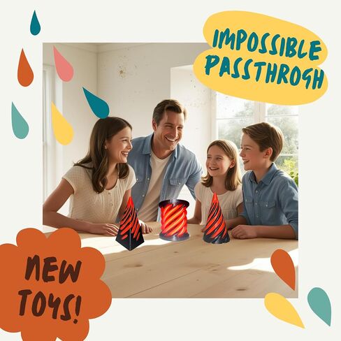 3 Pack 3d Printed Fidget Toys Impossible Cone, Spiral Cone and Impossible Pyramid Fidget Toy | 3d Fidget Toys for Adults & Kids in Saudi Arabia
