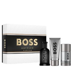 Hugo Boss Bottled Parfum – Woody Ambery Men's Cologne – With Notes of Leather, Orris & Wood – Long Lasting Fragrance