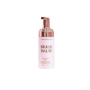 Beachwaver Co. Haircare Braid Balm Pre -Braid Prep - الحجم الكامل (4 Fl Oz) | تجعد الشعر الرغوة التمهيدية | تقوية وتقليل الذبابة مع مضاعفات HIX Vegan Bond | لجميع أنواع الشعر