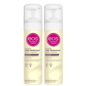 EOS SHEA أفضل حساسة للنساء الكريمة الحلاقة-خالية من العطور ، 14 أوقية ، 2 حزمة
