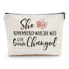 Inspirational Gifts for Women Girls, Positive Affirmation Makeup Bag, Positive Cosmetic Bag, Affirmations Gifts, Encouragement Gifts for Women, Friend Gifts, Birthday Gifts for Women, Sister Gifts
