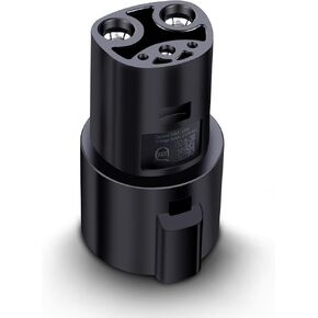 [Only for Tesla Owners] Lectron J1772 to Tesla Charging Adapter 60 Amp / 250V AC - Compatible with SAE J1772 Charger (Black)