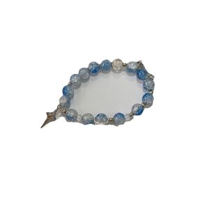 Beaded Bracelet with Star Charms - Playful & Whimsical Starry Bracelet