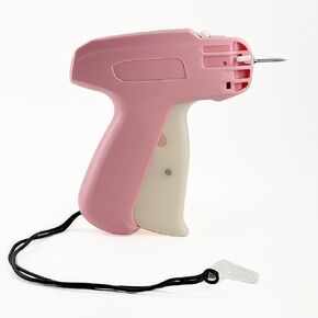 Fine Stitch Gun for Clothes,Stitch Gun Quick Clothing Fixer, Tagging Gun for Clothing,Sewing Kit-Includes 6 Needle,1500 Black Fasteners&1500 White Fasteners(0.18inch) Purple