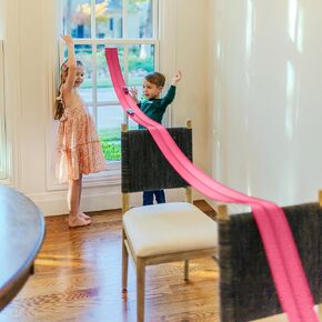 FlexTrack 5000 Blue Track for Toy Cars Flexible Race Track for Kids with Suction Cups Compatible with Hot Wheels Matchbox and Diecast 1/64th Car 15 Feet Long Rolls Up Portable Racetrack