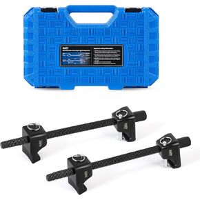 OMT Spring Compressor, 11-1/2" Macpherson Strut Spring Compressor 13/16" Socket 1/2" Drive to Compress The Coil Spring, Set of 2