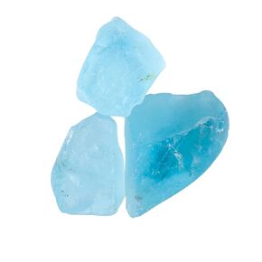 3pcs natural reaw blue topaz gemstones ، الحجارة الخشنة بالجملة عالية الجودة ، صنع المجوهرات DIY ، إمدادات الحرف التوباز ، بلورات الشفاء ، حجر المولد في نوفمبر ، حجر النجاح