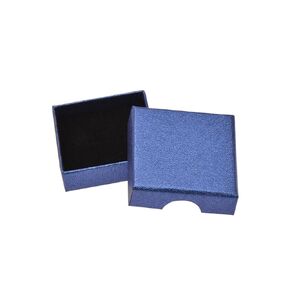 2 * 2 Inches Tiny Gift Boxes | Flat Square Cardboard Box with Lid | Royal Blue Box
