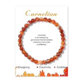 Citrine Bracelet for Women 6mm Handmade Stretch Citrine Crystal Bracelet Stretch Beaded Bracelets Yellow Bead Bracelet Gemstone Bracelet Healing Crystal Bracelets Stretch Jewelry for Women