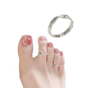 925 sterling Silver Mobius Twisted Thin Small Thined Open Open Ring for Women