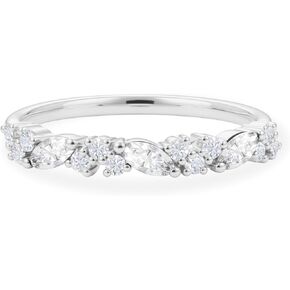 Engagement Rings for Women, 925 Sterling Silver Rings Moissanite Wedding Bands for Women, Promise Rings Gift Packed for Her Size 3-10