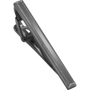 مقطع ربطة عنق للرجال وبار Taigrama Tie و Tie Pin Clip للعلاقات النحيفة Gold Rose Silver Black ، وربطة التعادل الفريدة من نوعها مقطع التعادل مناسبة للاحتفال بذكرى الزفاف المهنية وأفضل هدية