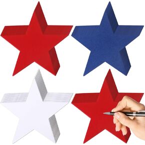 108 Pcs Paper Stars Cut Outs Large Cutouts Star Shaped Paper Cutouts Double Sided Cardstock Stars Decor for Kids Craft Bulletin Board Wall Classroom Decoration (Star Style)