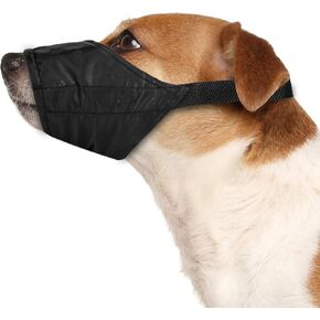 Dog Muzzle for Small Dogs 5-15lbs (XX-Small) Soft Mesh Nylon Quick Fit Dog Muzzle - Small Breed Dog Grooming Supplies - Small Dog Muzzle for Biting