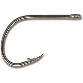 Mustad Mustad Ultra Point 2 X سلك رفيع Kirbed Big Gun Open Eye Siwash Hook 'حزمة من حجم النيكل الأسود in Kuwait