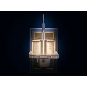 هدية واشنطن LDS Temple Night Light (المكونات الإضافية للمخرج ، LED ، مستشعر الغسق إلى الفجر) (سياتل)