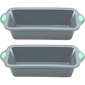 To encounter Small Silicone Muffin Pan, 2 Pack 12-Cup, Nonstick Baking Cups, Cupcake Pan with Metal Reinforced Frame More Strength