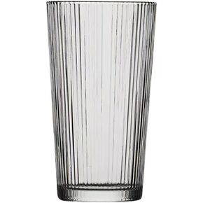 Japanese vertical pattern glass, cocktail glass, juice glass and household water glass. (Transparent&360ml)