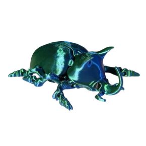 THE BEETLE Figure Toy - ثلاثية الأبعاد ، الديكور المكتبي المطبوع ، والألعاب الحسية ، وديكور الخنفساء ، وحيدان الخنفساء
