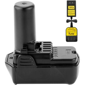Joiry 10.8V 12V Battery for Hitachi 2.5Ah Li-ion Replacement BCL1015 BCL1015S 331065 329369 329370 329371 329389 (2 Pack)