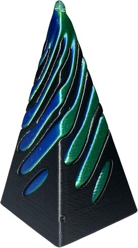 3 Pack 3d Printed Fidget Toys Impossible Cone, Spiral Cone and Impossible Pyramid Fidget Toy | 3d Fidget Toys for Adults & Kids in Saudi Arabia