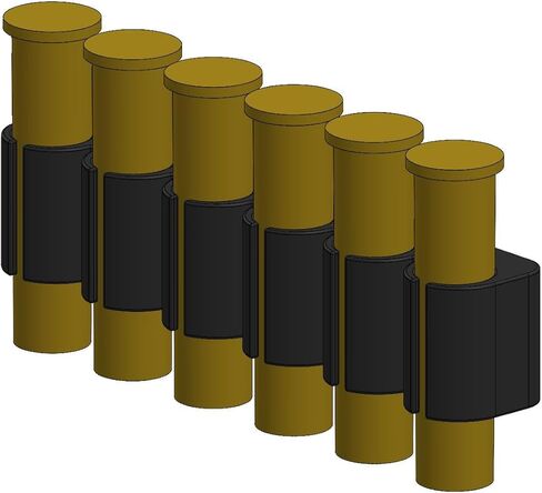 2 حزمة - حامل رصاصة Mlok ، 6 جولات (357 Magnum/ 38 Special) in Kuwait