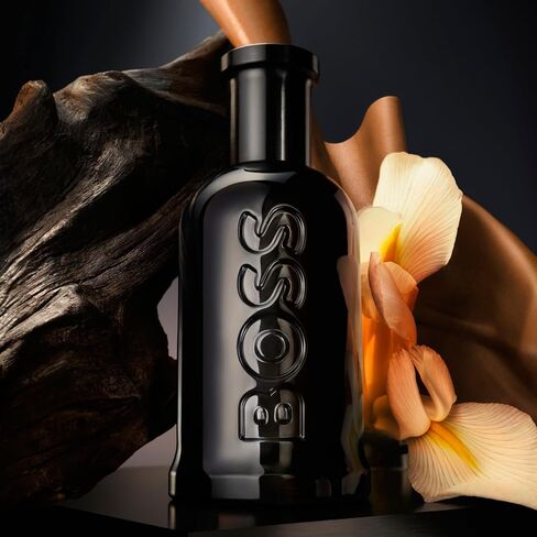Hugo Boss المعبأة في زجاجات Parfum - Woody Ambery Men's Cologne - مع ملاحظات من الجلود ، Orris & Wood - عطر طويل الأمد in Saudi Arabia