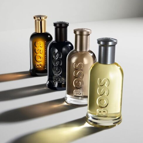 Hugo Boss المعبأة في زجاجات Parfum - Woody Ambery Men's Cologne - مع ملاحظات من الجلود ، Orris & Wood - عطر طويل الأمد in Saudi Arabia