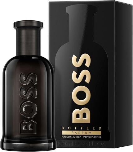 Hugo Boss المعبأة في زجاجات Parfum - Woody Ambery Men's Cologne - مع ملاحظات من الجلود ، Orris & Wood - عطر طويل الأمد in Saudi Arabia