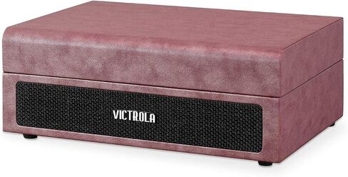 Victrola Parker Bluetooth Suitcase Record Player with 3-speed Turntable, Black in Saudi Arabia