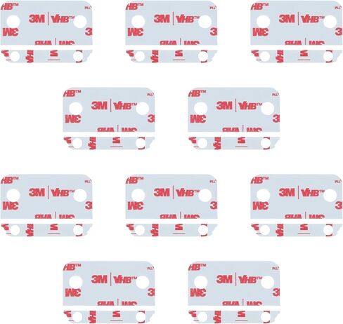 Replacement Adhesive for Ring Alarm Contact Sensors and Magnets (2nd Gen) – Strong Double-Sided Tape for Easy Installation (5 Sensor Pads & 5 Magnet Pads) in Saudi Arabia