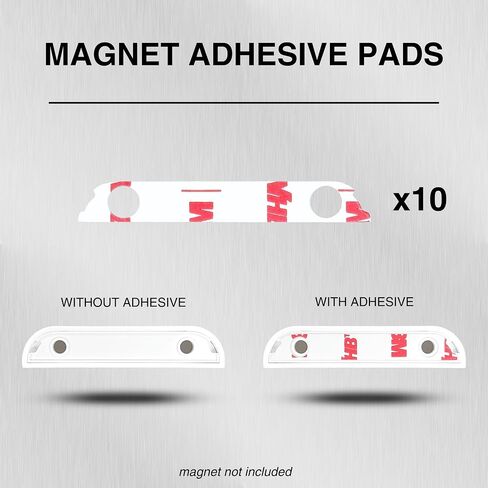 Replacement Adhesive for Ring Alarm Contact Sensors and Magnets (2nd Gen) – Strong Double-Sided Tape for Easy Installation (5 Sensor Pads & 5 Magnet Pads) in Saudi Arabia