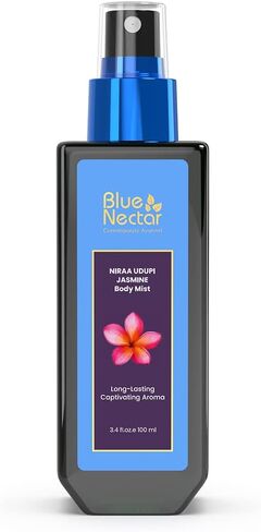 Blue Nectar Niraa Madurai Sandalwood Body Mist for Long Lasting Freshness and Aromatic Body Fragrance(3.4 Fl Oz) in Kuwait
