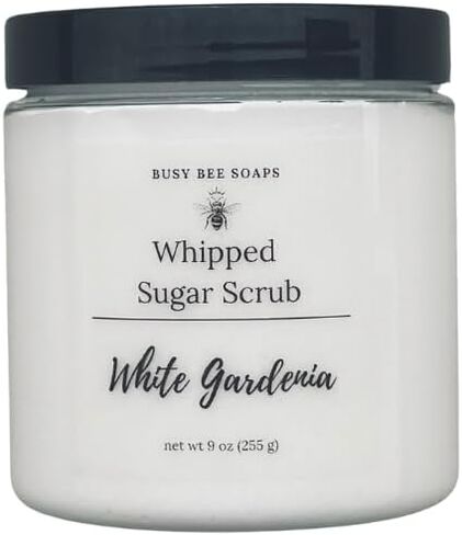 Whipped Goat's Milk Sugar Scrub, Creamy Lather, Moisturizing Formula (9 oz, Lavender Sage) in Saudi Arabia